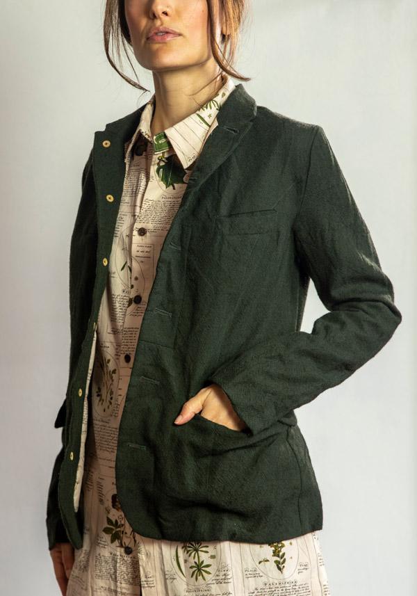 Rose & Lini ALEKSANDR MANAMIS WOOL “JACKET 1151” GREEN