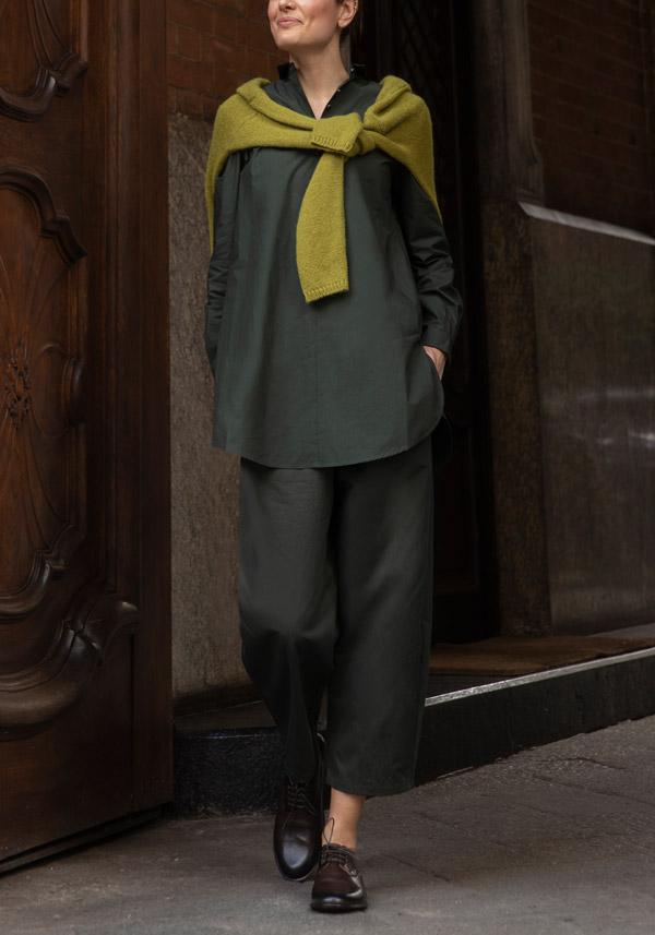 Rose & Lini APUNTOB COTTON “PANT 540” FOREST GREEN