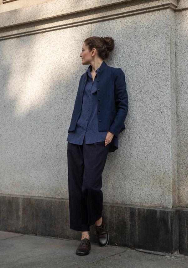 Rose & Lini APUNTOB COTTON “PANT 540” INDIGO BLUE