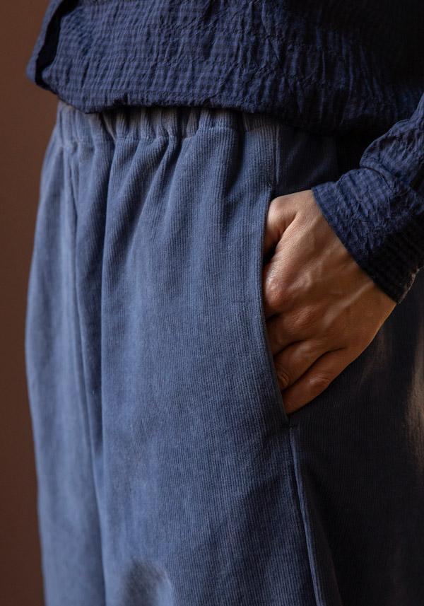 Rose & Lini APUNTOB COTTON “PANTS 540” DENIM BLUE