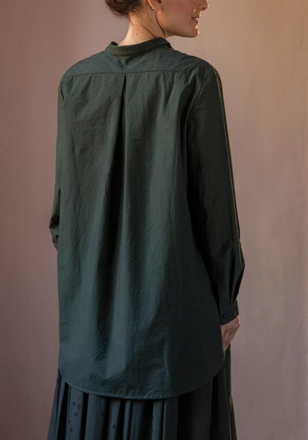 Rose & Lini APUNTOB COTTON “SHIRT 1884” FOREST GREEN