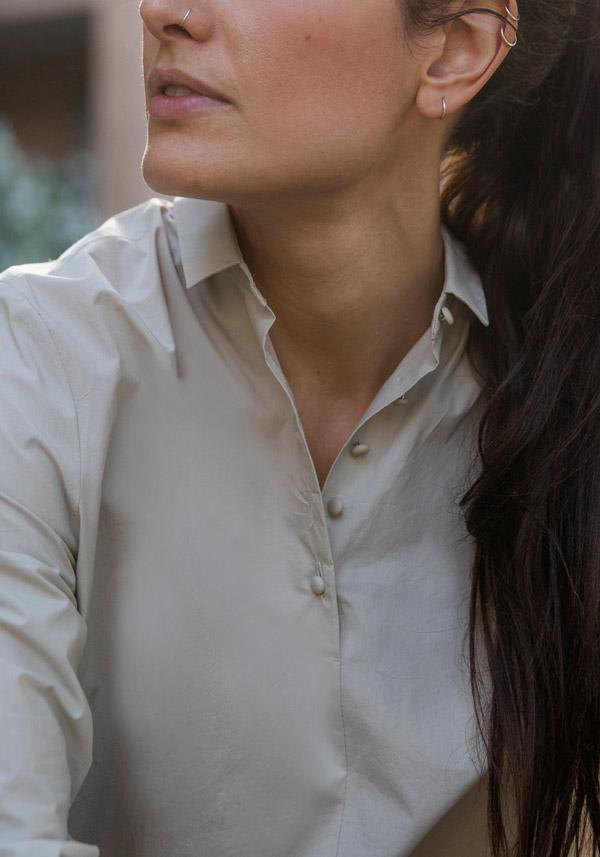 Rose & Lini APUNTOB COTTON “SHIRT 1884” SAND