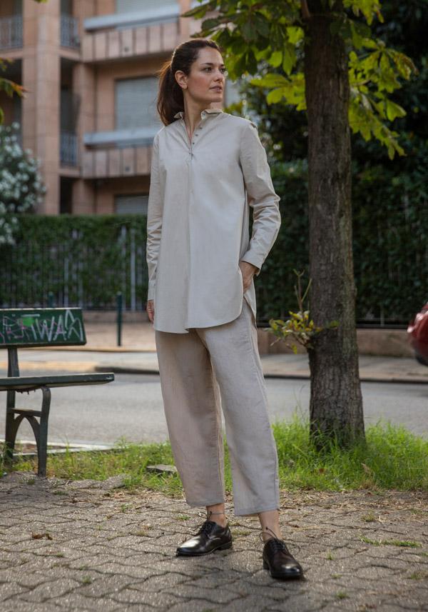 Rose & Lini APUNTOB COTTON “SHIRT 1884” SAND