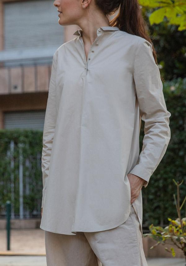 Rose & Lini APUNTOB COTTON “SHIRT 1884” SAND