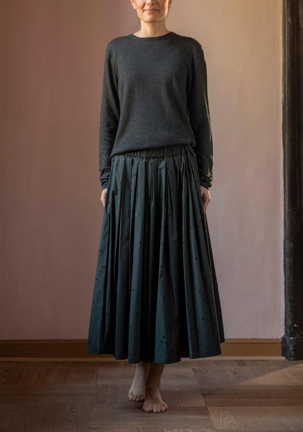 Rose & Lini APUNTOB COTTON “SKIRT 1900” FOREST GREEN