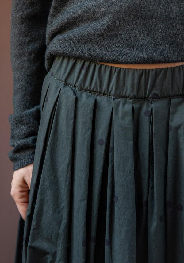 Rose & Lini APUNTOB COTTON “SKIRT 1900” FOREST GREEN