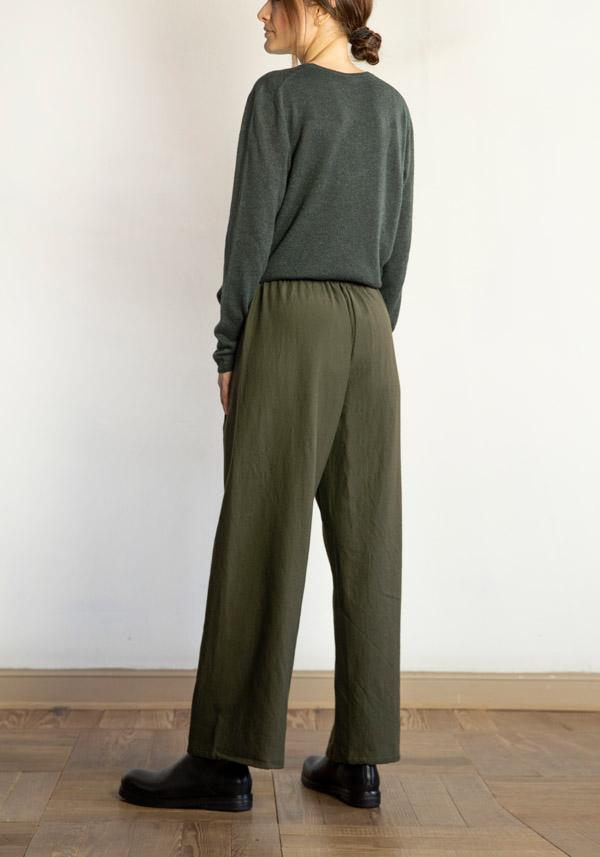 Rose & Lini APUNTOB COTTON & WOOL “PANTS 1382” MILITARY