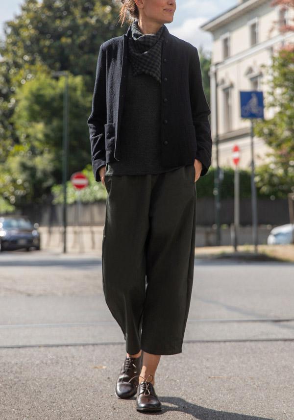 Rose & Lini APUNTOB VIRGIN WOOL “JACKET 1878” BLACK