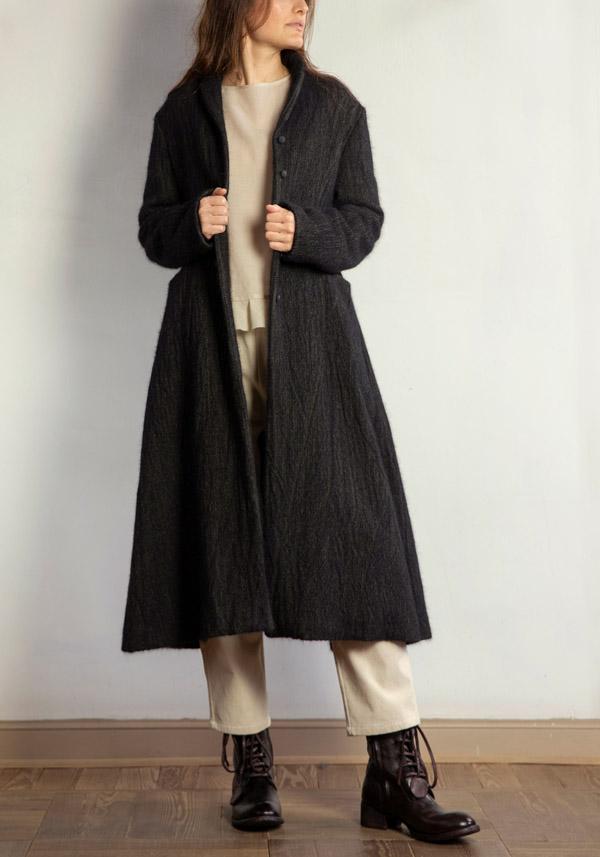 Rose & Lini APUNTOB WOOL & ANGORA “COAT 1812” FOREST