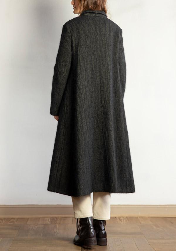 Rose & Lini APUNTOB WOOL & ANGORA “COAT 1812” FOREST