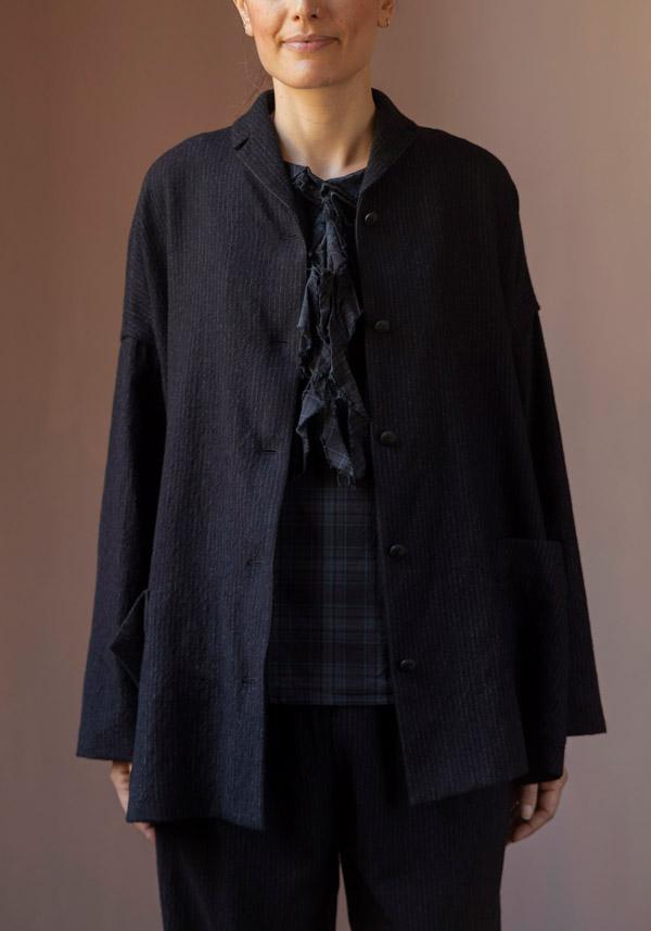 Rose & Lini APUNTOB WOOL “JACKET 1752” BLACK