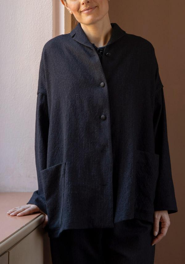 Rose & Lini APUNTOB WOOL “JACKET 1752” BLACK