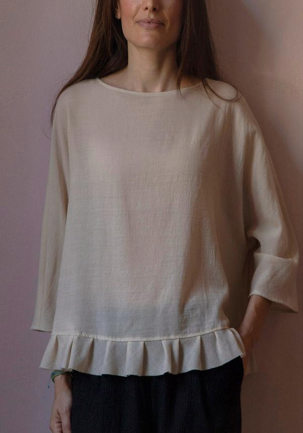 Rose & Lini APUNTOB WOOL “SHIRT 1911” NATURAL