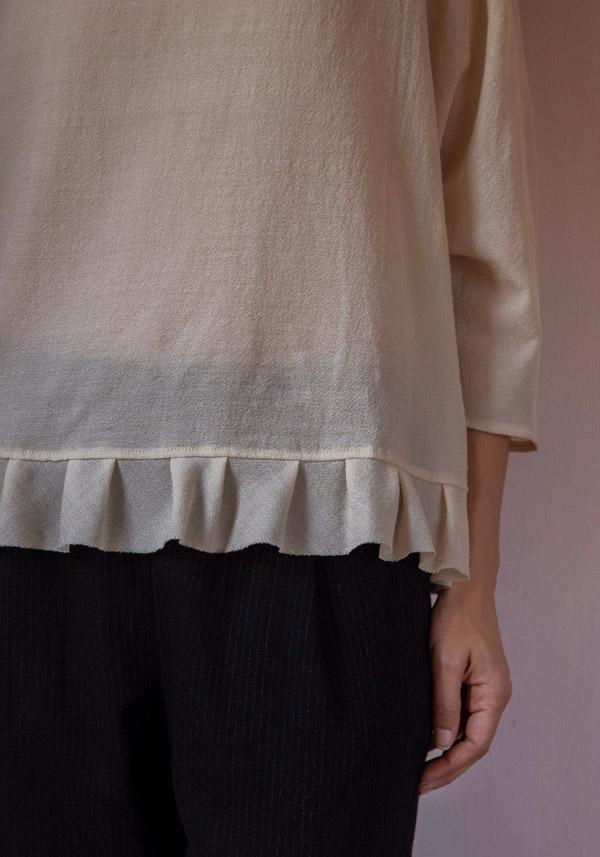 Rose & Lini APUNTOB WOOL “SHIRT 1911” NATURAL