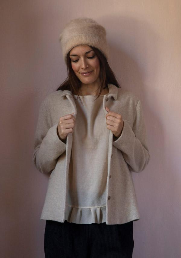 Rose & Lini APUNTOB WOOL “SHIRT 1911” NATURAL