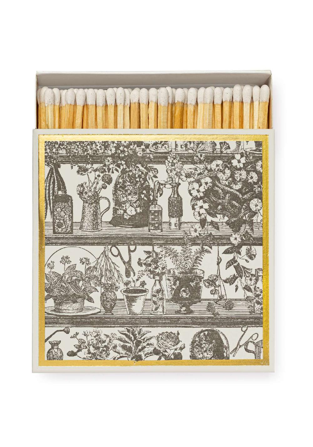 Rose & Lini ARCHIVIST “POTTING SHED” SAFETY MATCHES