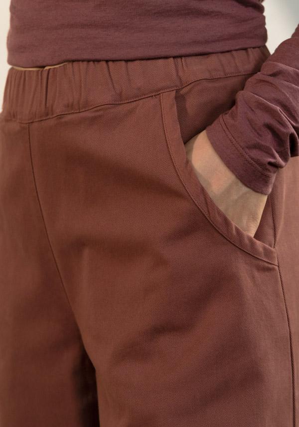 Rose & Lini BARBARA TANI COTTON “PANTS 457 C01” TERRA