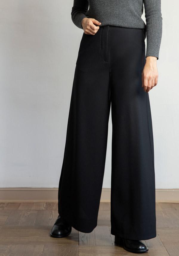 Rose & Lini BARBARA TANI WOOL “PANT 475 LANA” BLACK