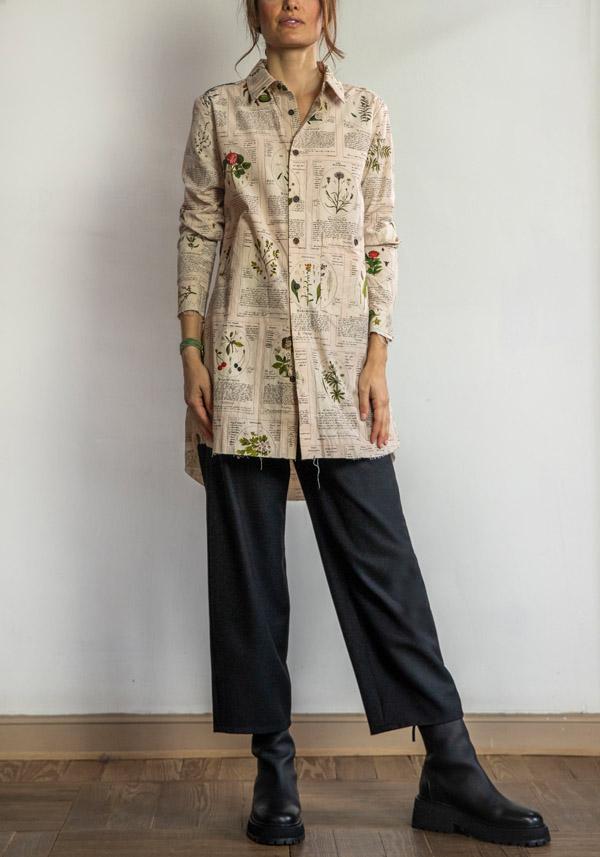 Rose & Lini BARBARA TANI WOOL “PANTS 462 LANA” BLACK