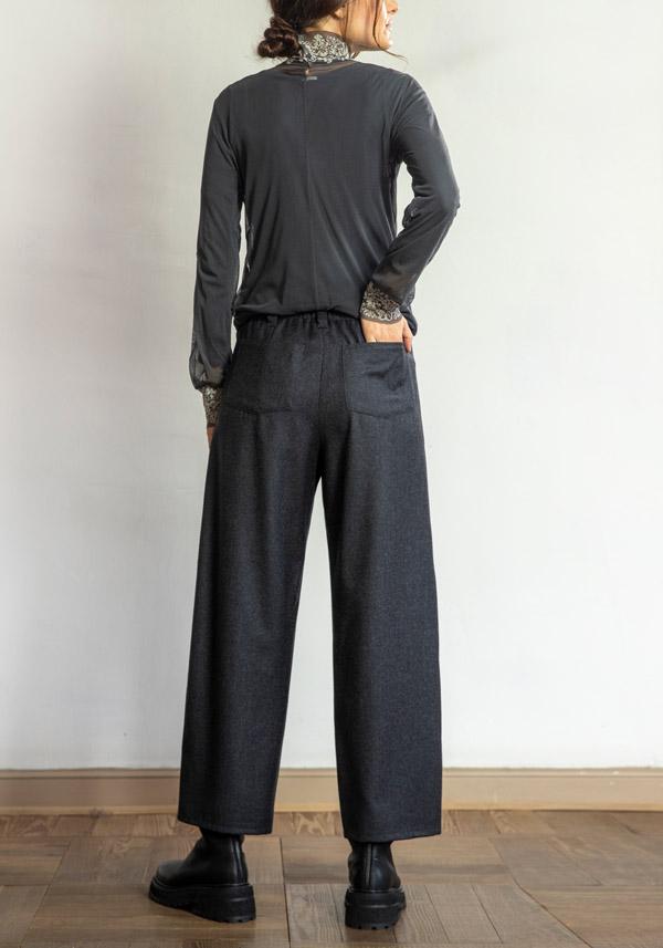 Rose & Lini BARBARA TANI WOOL “PANTS 462 LANA” GREY