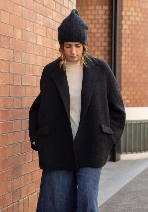 Rose & Lini BOBOUTIC WOOL JACKET “4765” BLACK