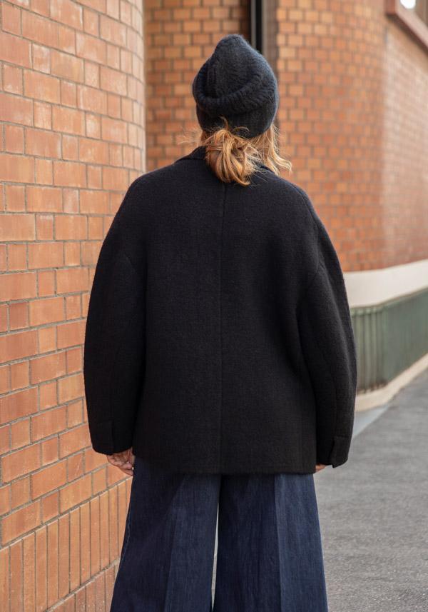 Rose & Lini BOBOUTIC WOOL JACKET “4765” BLACK