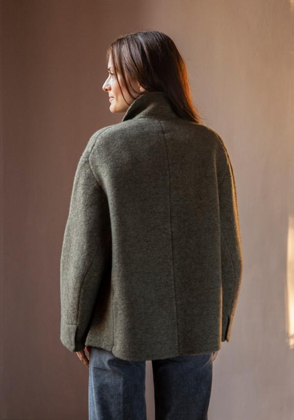 Rose & Lini BOBOUTIC WOOL JACKET “4765” FOREST