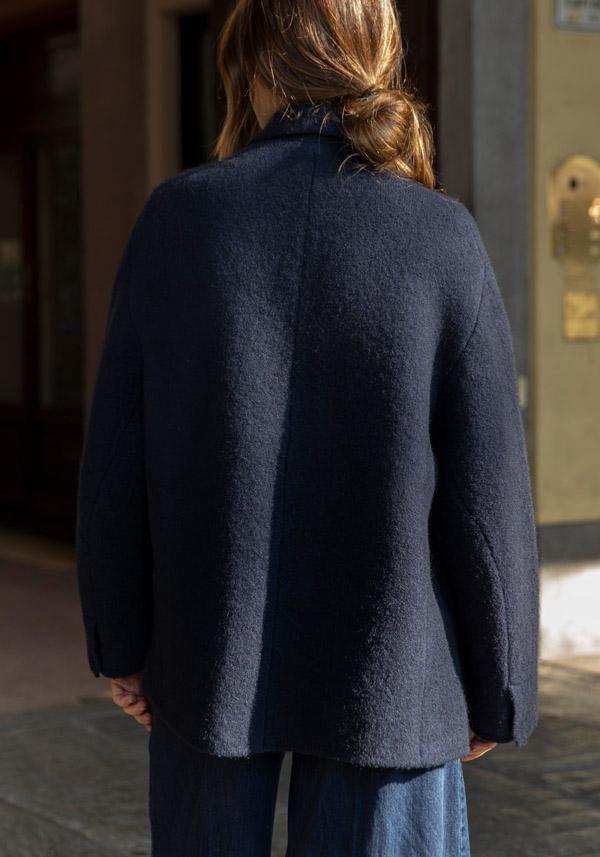 Rose & Lini BOBOUTIC WOOL JACKET “4765” NAVY