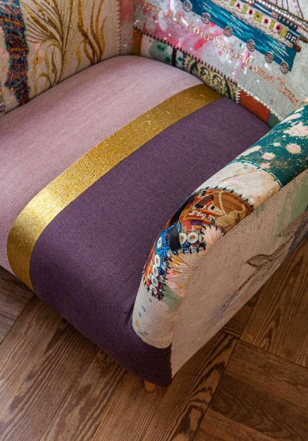 Rose & Lini BOKJA “MICKEY FANTASY” MULTICOLOR ARMCHAIR