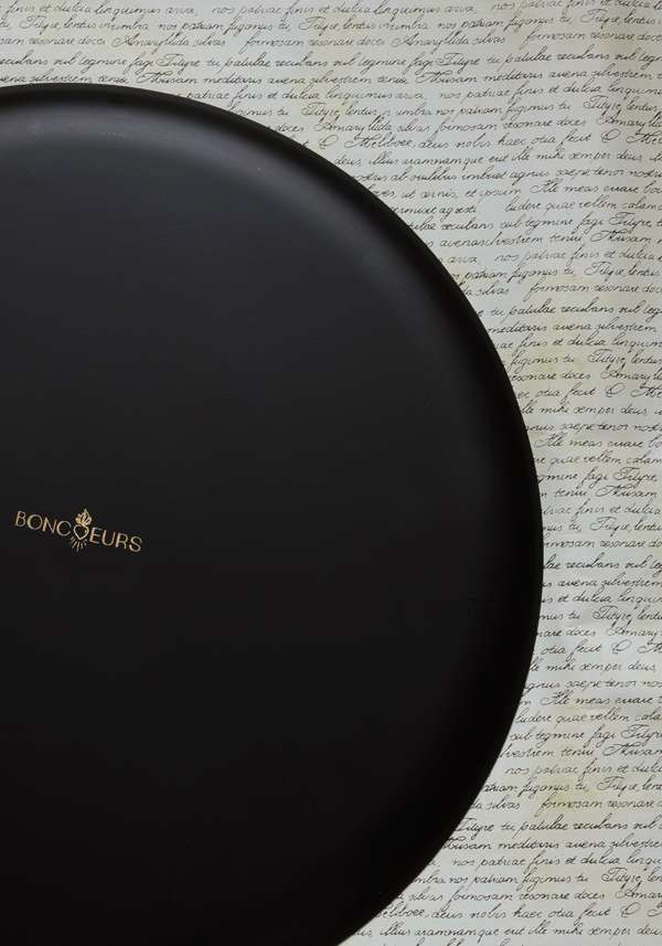 Rose & Lini BONCOEURS “PLATEAU ROND” MOLDAVE