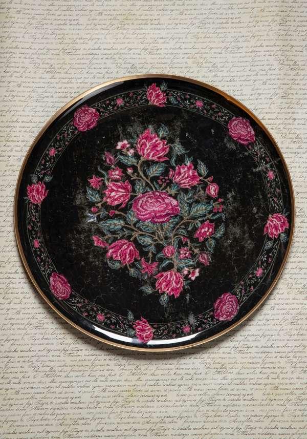 Rose & Lini BONCOEURS “PLATEAU ROND” MOLDAVE