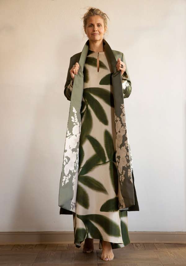 Rose & Lini CO.GO PATTERNED “COAT 274” MILITARY