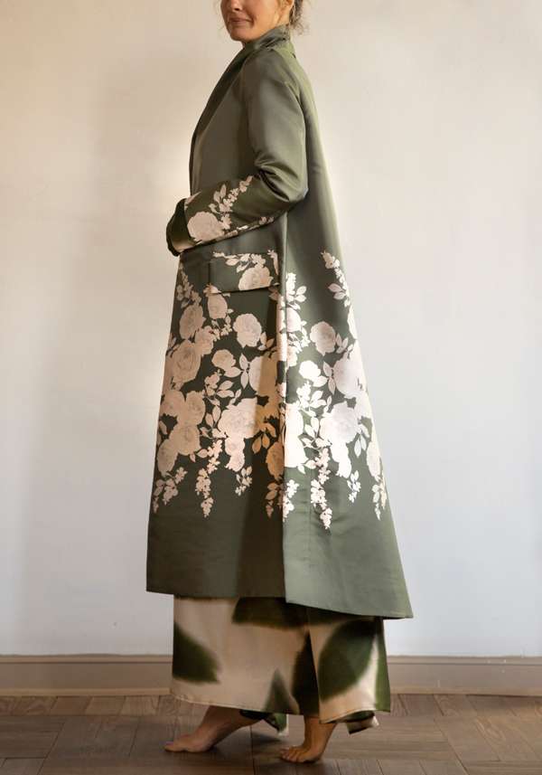 Rose & Lini CO.GO PATTERNED “COAT 274” MILITARY