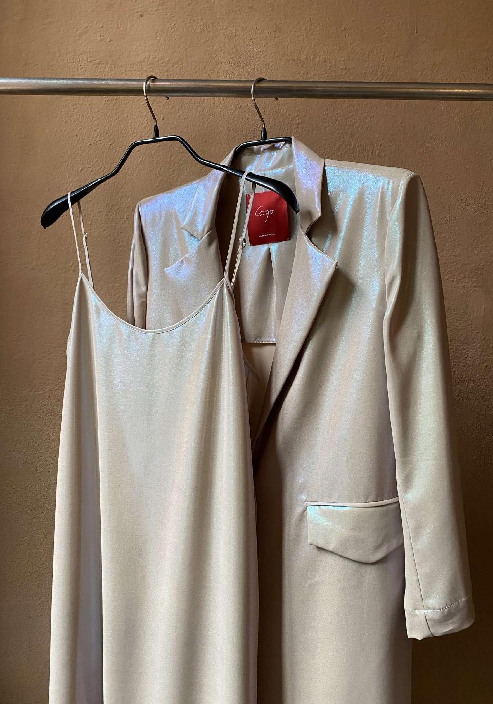 Rose & Lini CO.GO SATIN “DUST COAT 11101”