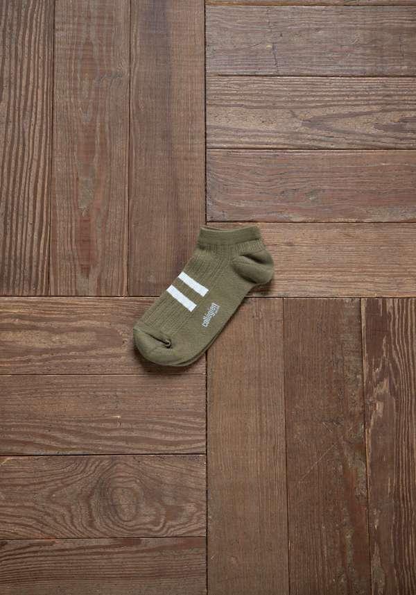 Rose & Lini COLLEGIEN “MAE” SHORT SOCKS OLIVE