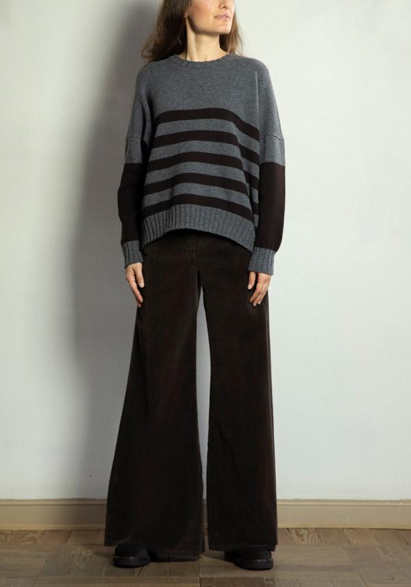 Rose & Lini ROSE & LINI COTTON “FAVIGNANA” MORO WIDE LEG PANTS