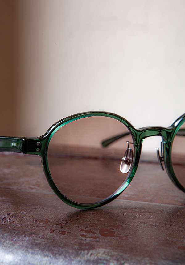 Rose & Lini DELIRIOUS “PHANTOS” #2 GREEN SUNGLASSES