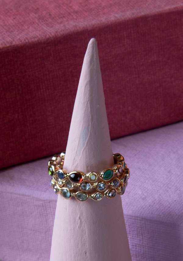 Rose & Lini DORETTE “BAGUE SANS FIN” GOLD RING