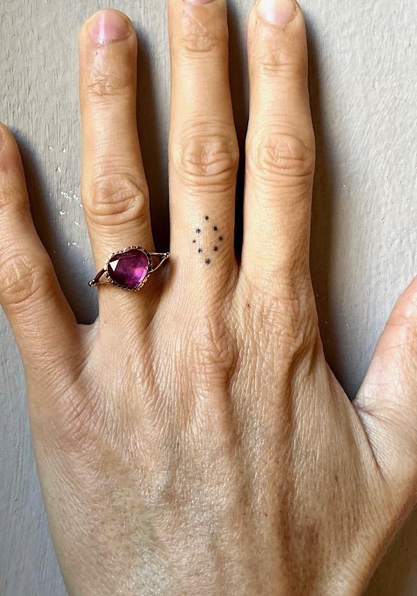 Rose & Lini DORETTE MEDIUM “BAGUE COEUR” GOLD RING