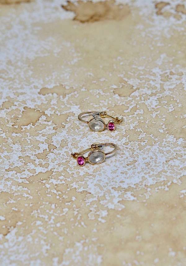 Rose & Lini DORETTE POISSARDES EARRINGS