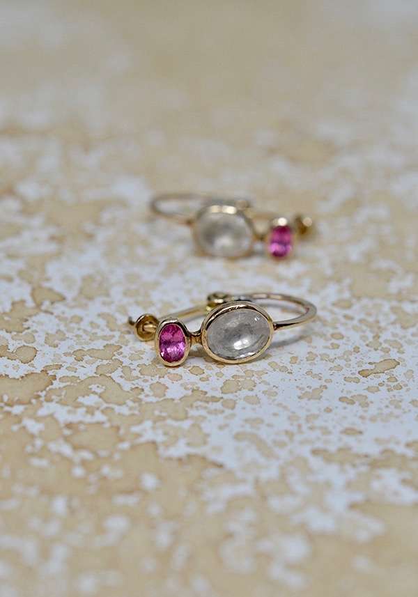 Rose & Lini DORETTE POISSARDES EARRINGS