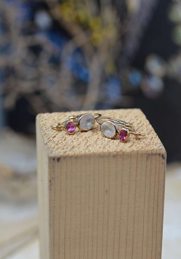 Rose & Lini DORETTE POISSARDES EARRINGS