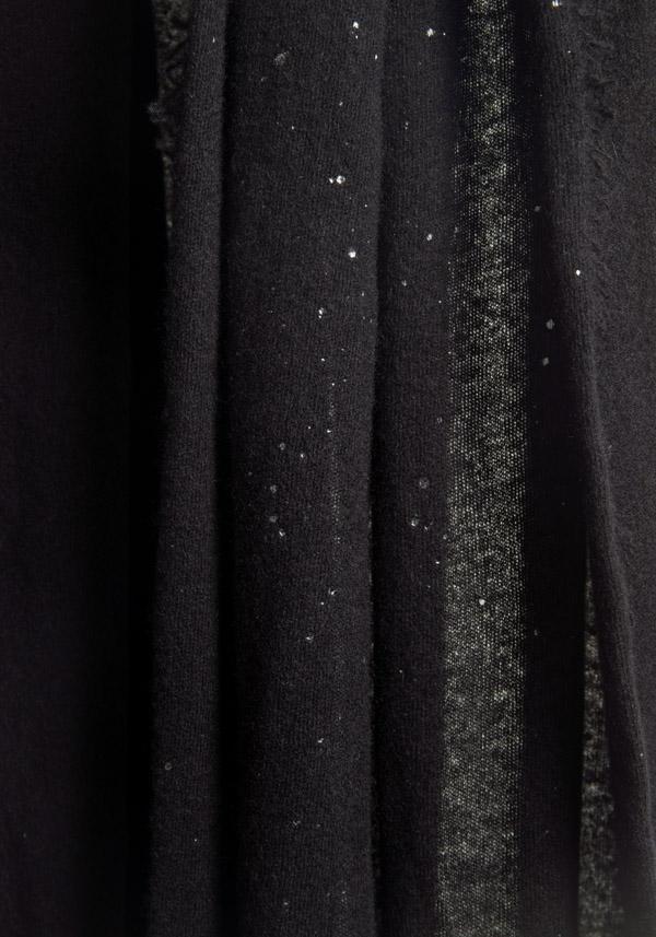 Rose & Lini FALIERO SARTI CASHMERE “ARIEL” BLACK STOLE