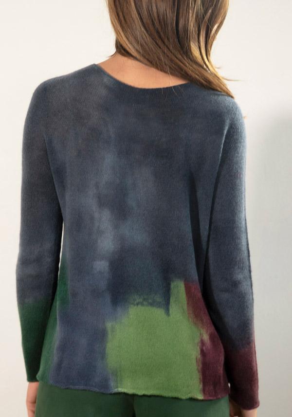 Rose & Lini FISSORE CASHMERE “BRUCO 71” KNIT DENIM