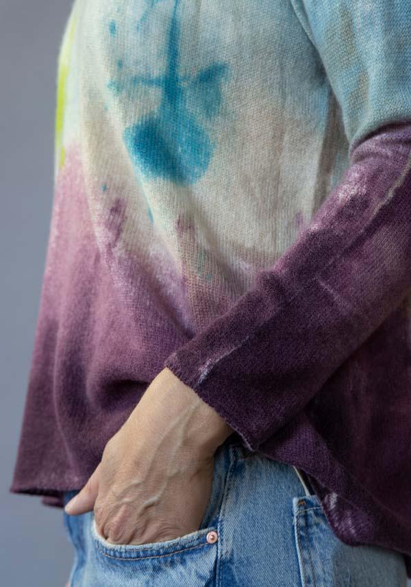 Rose & Lini FISSORE CASHMERE KNIT “BRUCO 09” SKY