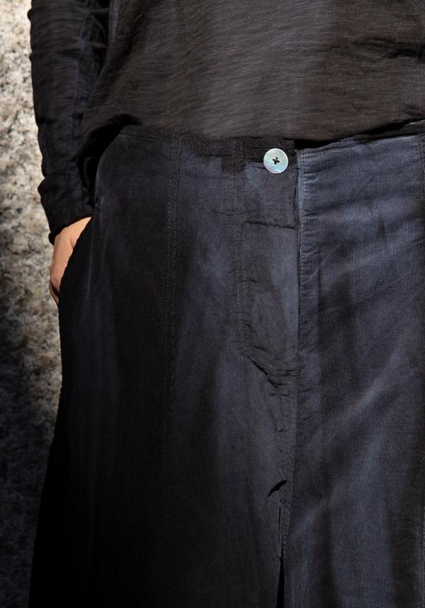 Rose & Lini GILDA MIDANI COTTON “EGG PANTS” BLACK