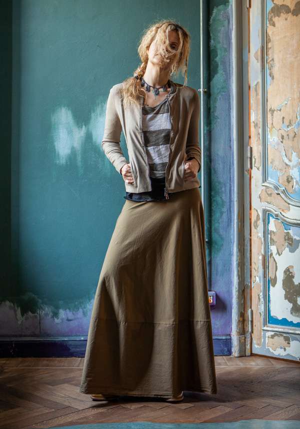 Rose & Lini GIORGIO BRATO MUD SUEDE LEATHER JACKET