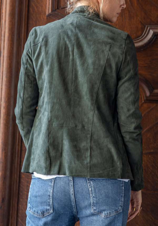 Rose & Lini GIORGIO BRATO NAFTA SUEDE JACKET 9593