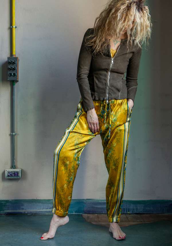 Rose & Lini GIORGIO BRATO PALM LEATHER 7912 JACKET