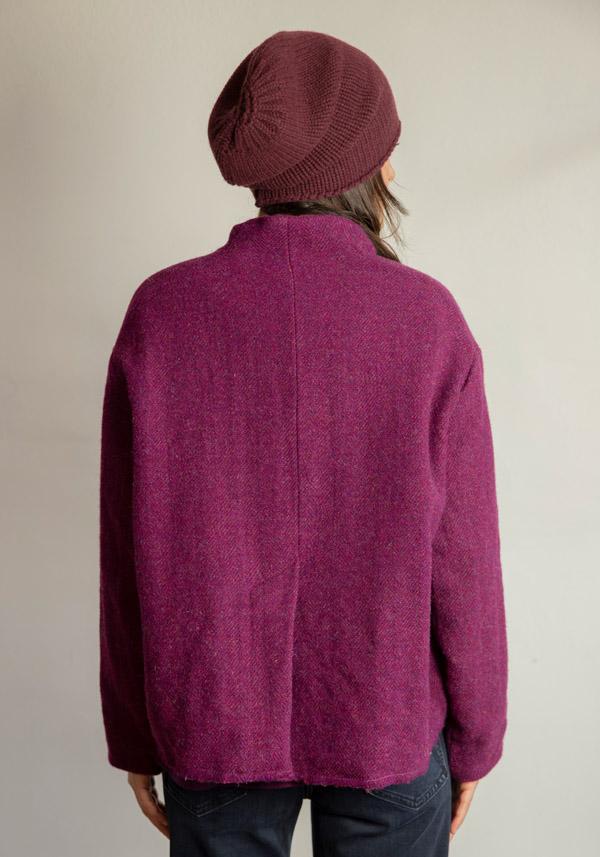 Rose & Lini HANNOH WOOL “VESTIA” MULBERRY JACKET